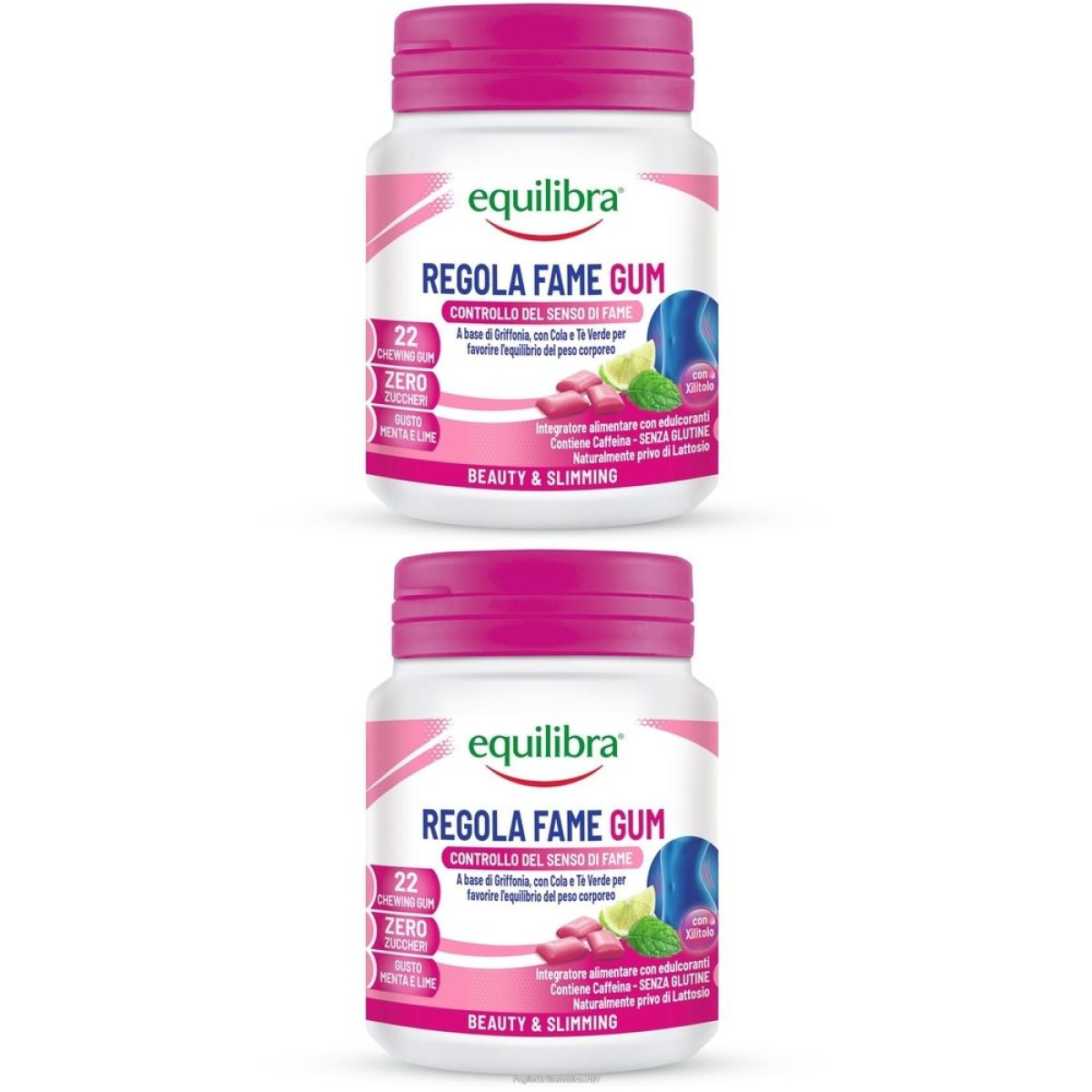 Acquista Online equilibra® regola fame gum set da 2 2x51 g altro e Cerca l'offerta più bassa