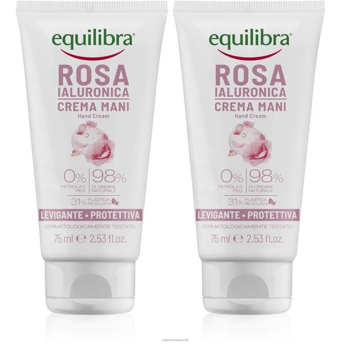 Acquista Online equilibra rosa ialuronica crema mani 75 ml e Cerca l'offerta più bassa
