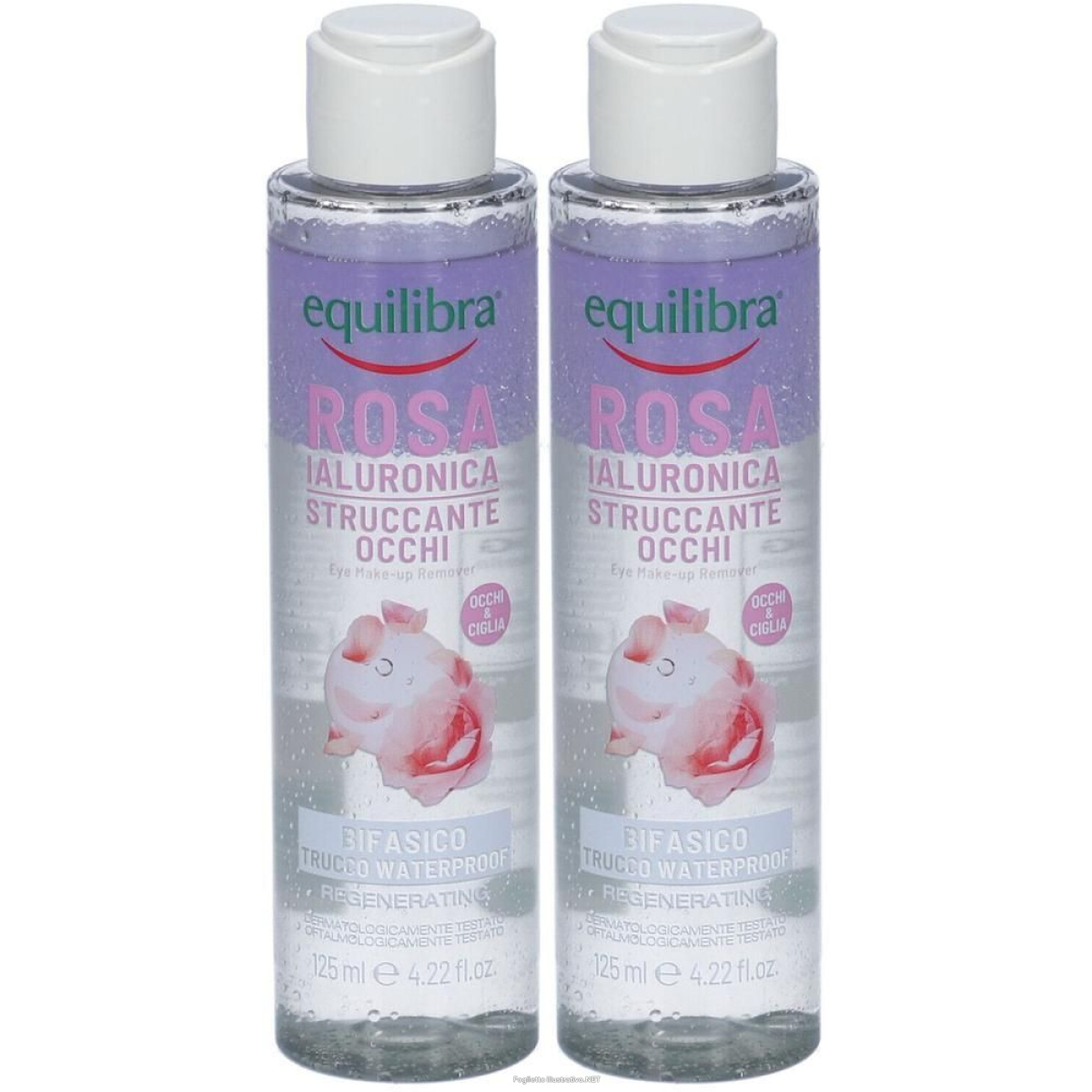 Acquista Online equilibra rosa ialuronica struccante occhi 2x140 g e Cerca l'offerta più bassa