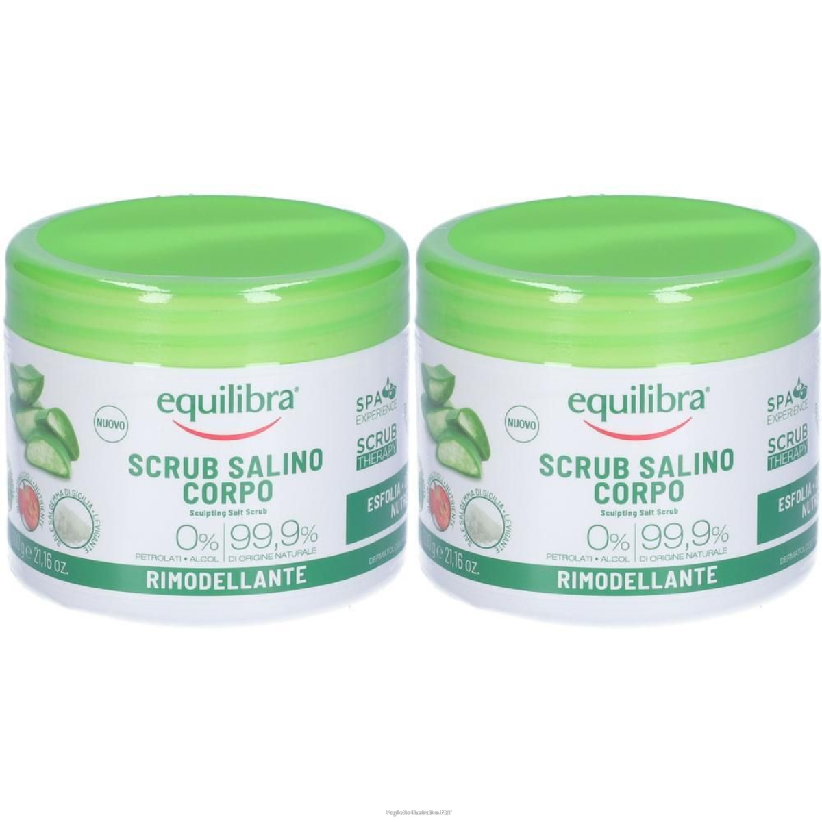 Acquista Online equilibra® scrub salino rimodellante 2x600 g e Cerca l'offerta più bassa