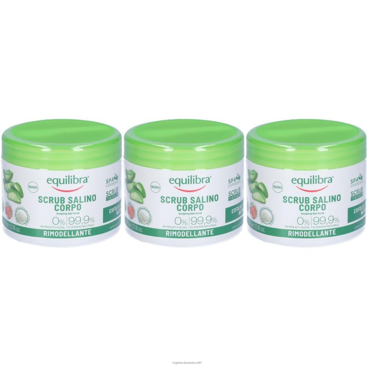 Acquista Online equilibra® scrub salino rimodellante 3x600 g e Cerca l'offerta più bassa