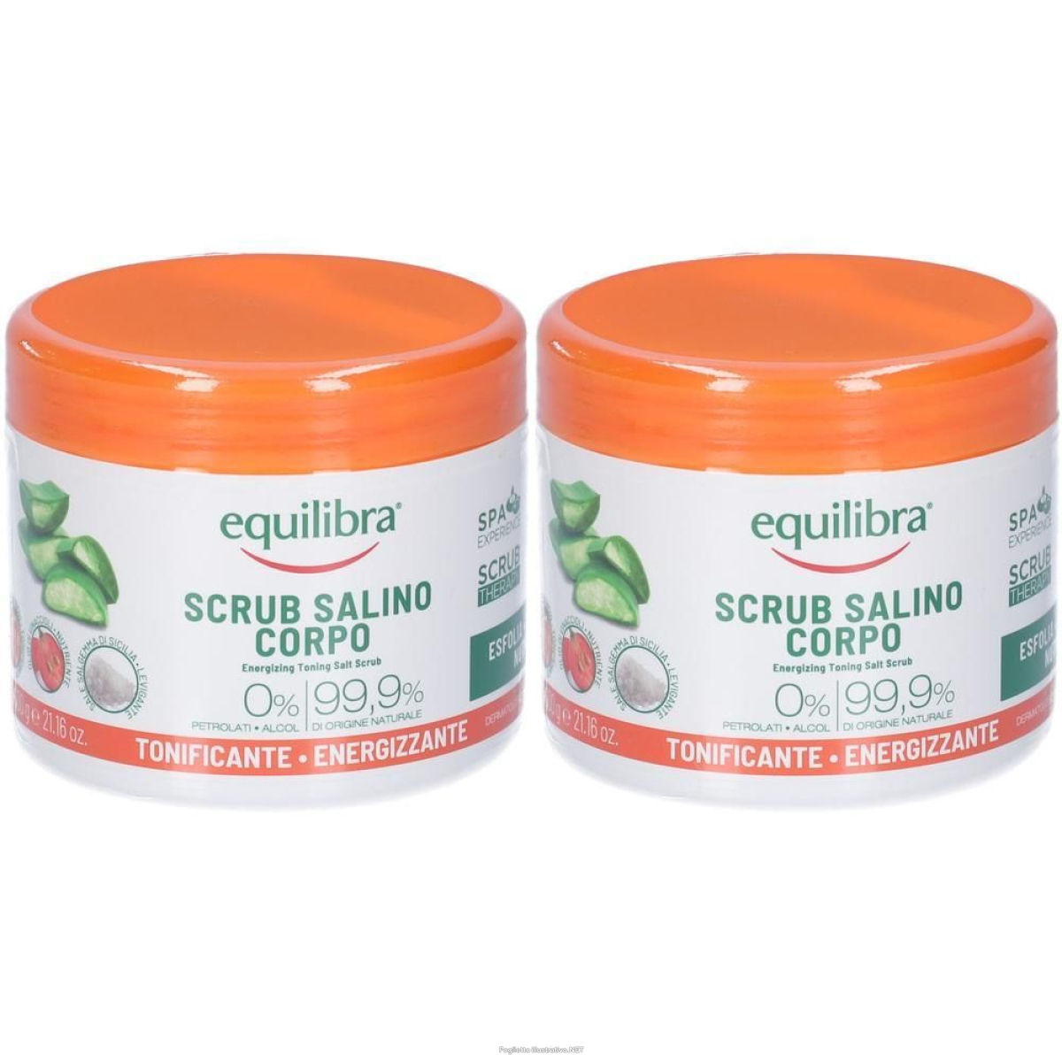 Acquista Online equilibra® scrub salino tonificante energizzante 2x600 g e Cerca l'offerta più bassa