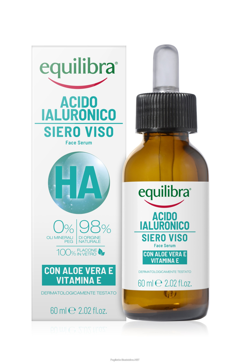 Acquista Online equilibra siero viso acido ialuronico con aloe vera e vitamina e 60 ml e Cerca l'offerta più bassa