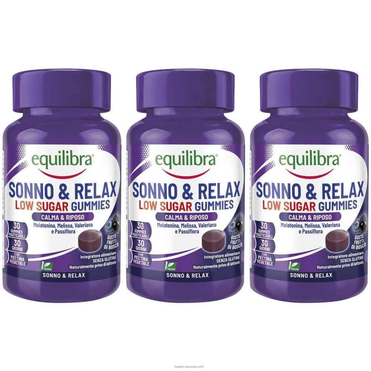 Acquista Online equilibra sonno & relax gummies low sugar 3x90 g e Cerca l'offerta più bassa