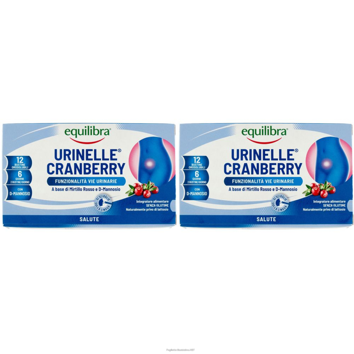 Acquista Online equilibra® urinelle® cranberry set da 2 2x24 g set e Cerca l'offerta più bassa