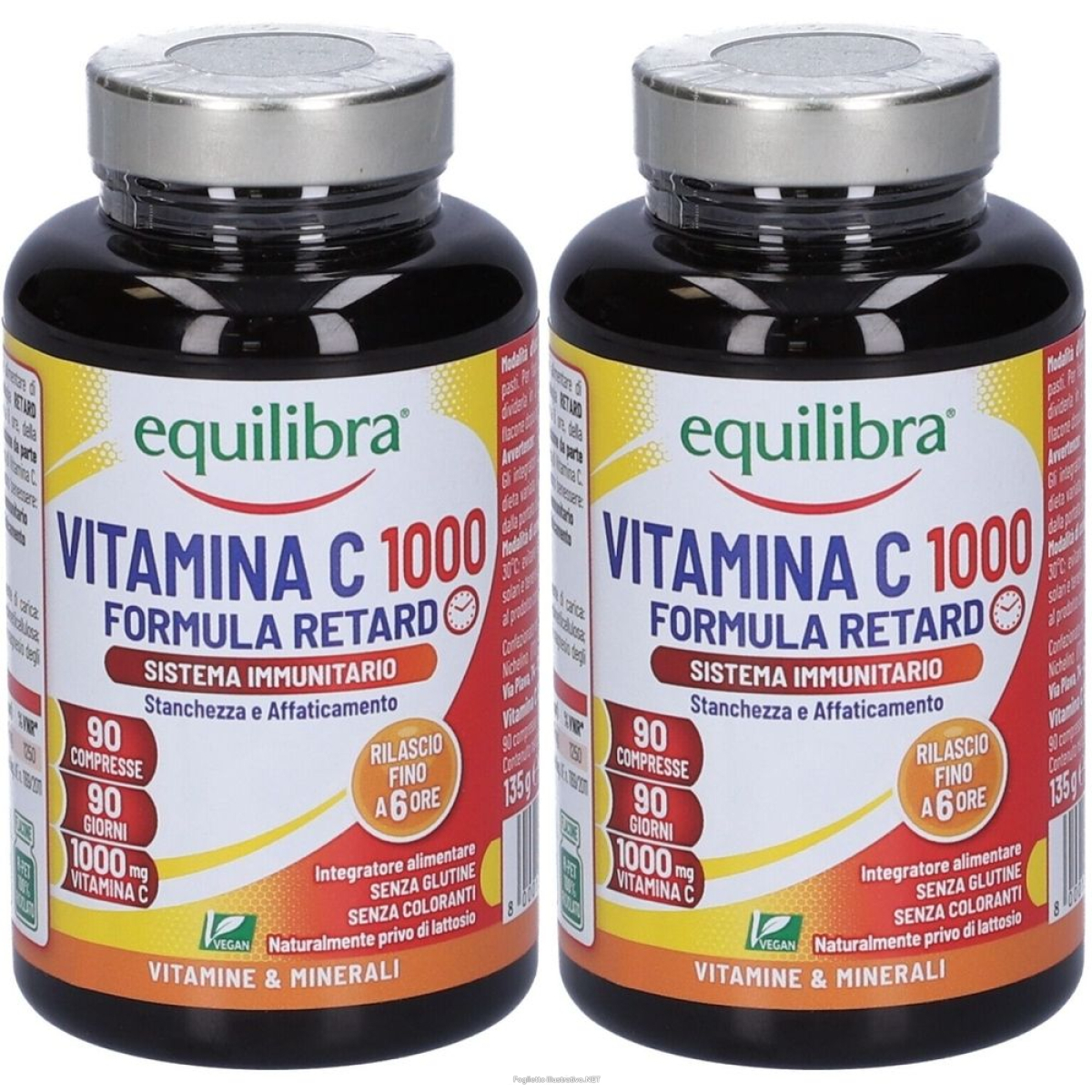 Acquista Online equilibra vitamina c 1000 set da 2 2x130 g compresse e Cerca l'offerta più bassa