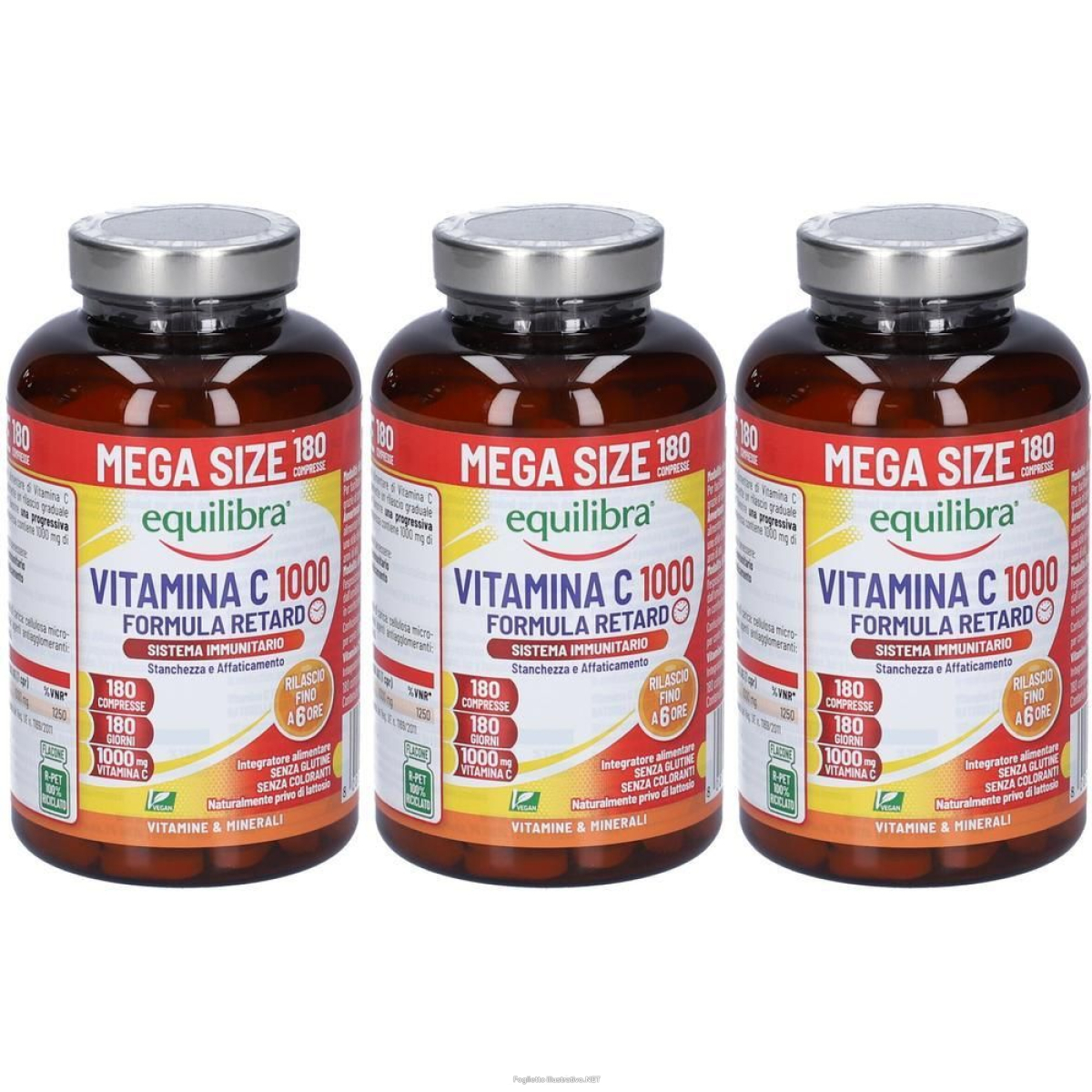 Acquista Online equilibra vitamina c compresse 3x270 g e Cerca l'offerta più bassa