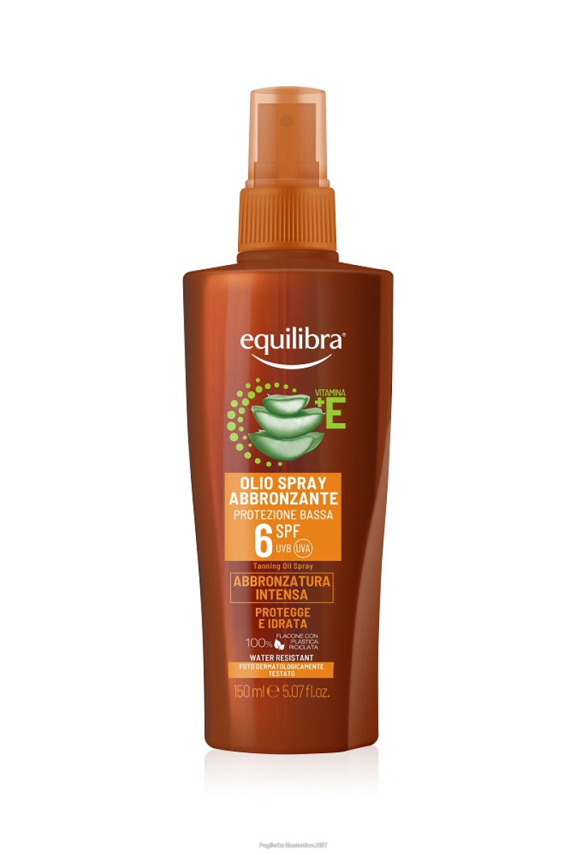 Acquista Online equilibra vitamina e olio spray abbronzante spf 6 abbronzatura intensa 150ml e Cerca l'offerta più bassa