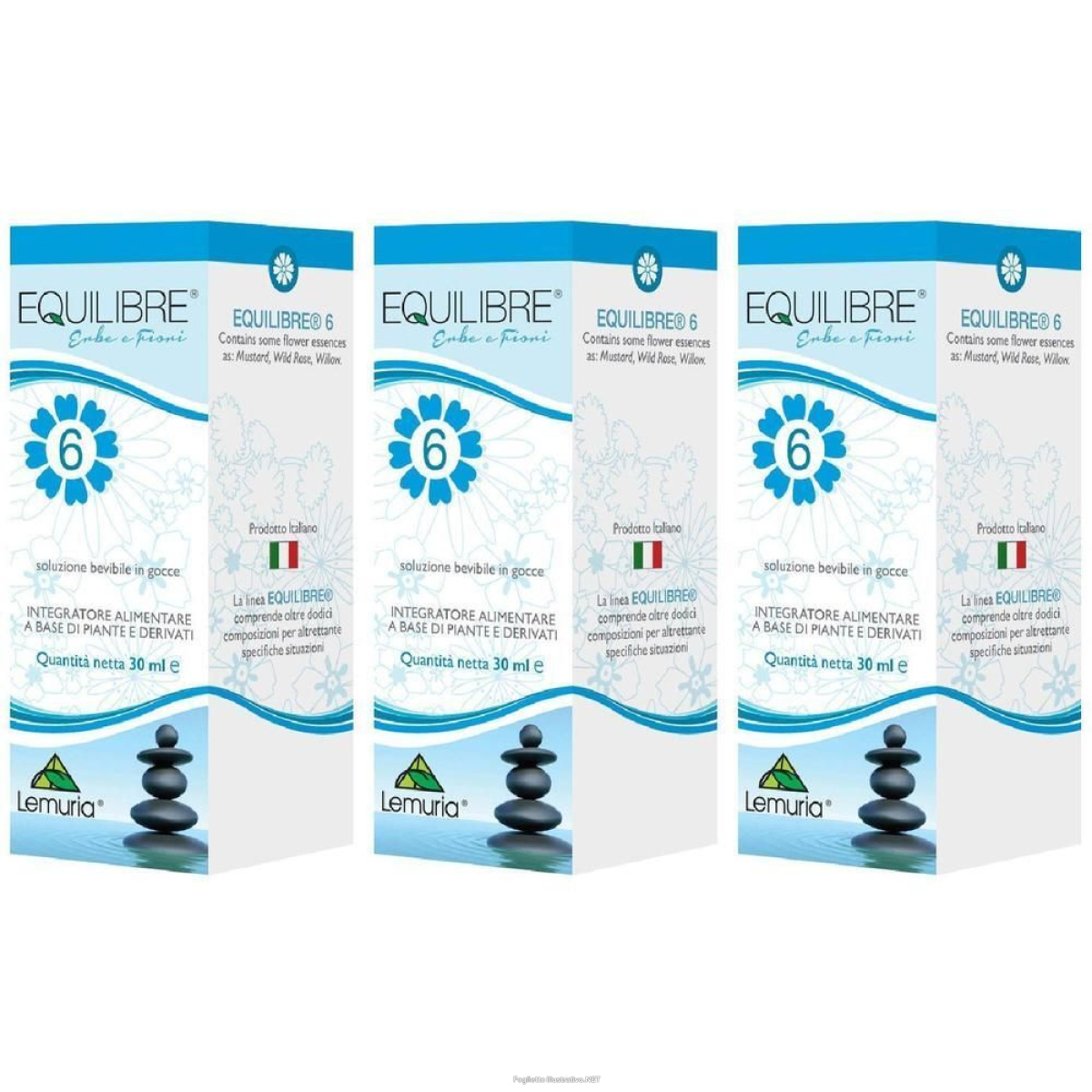Acquista Online Equilibre 6 Gocce 3x30 ml Orali e Cerca l'offerta più bassa