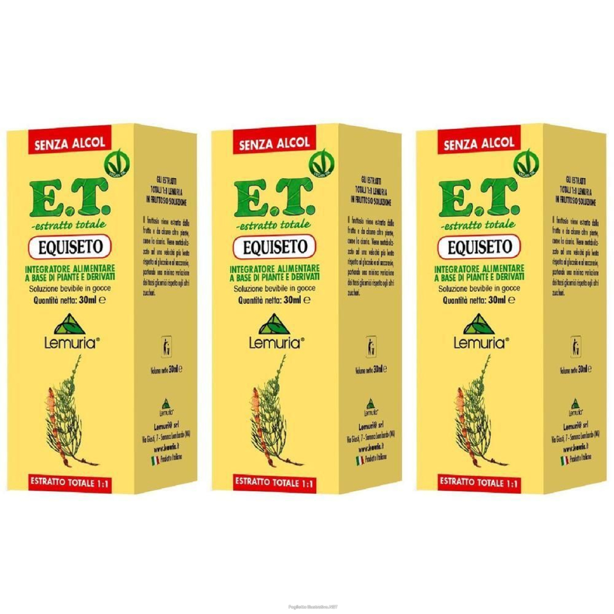 Acquista Online equiseto estratto totale 3x30 ml soluzione orale e Cerca l'offerta più bassa