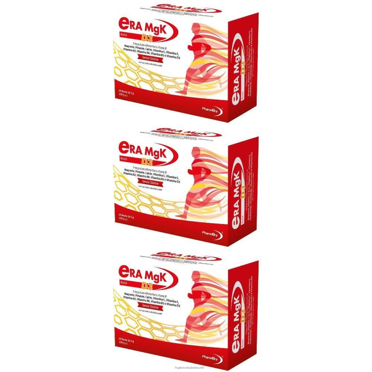 Acquista Online era mgk d3 20 bustine 5 g 3x100 g e Cerca l'offerta più bassa