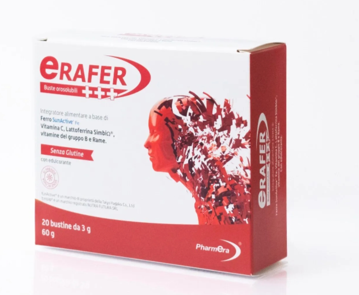 Acquista Online Erafer+++ 20 bustine 3 g senza glutine con edulcorante e Cerca l'offerta più bassa