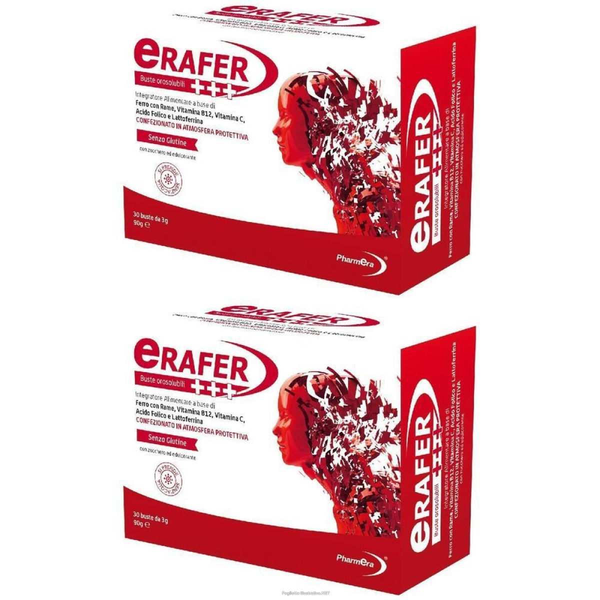 Acquista Online erafer+++ 30 bustine 2x90 g e Cerca l'offerta più bassa