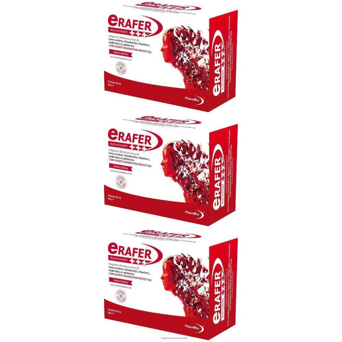 Acquista Online erafer+++ 30 bustine 3x90 g e Cerca l'offerta più bassa