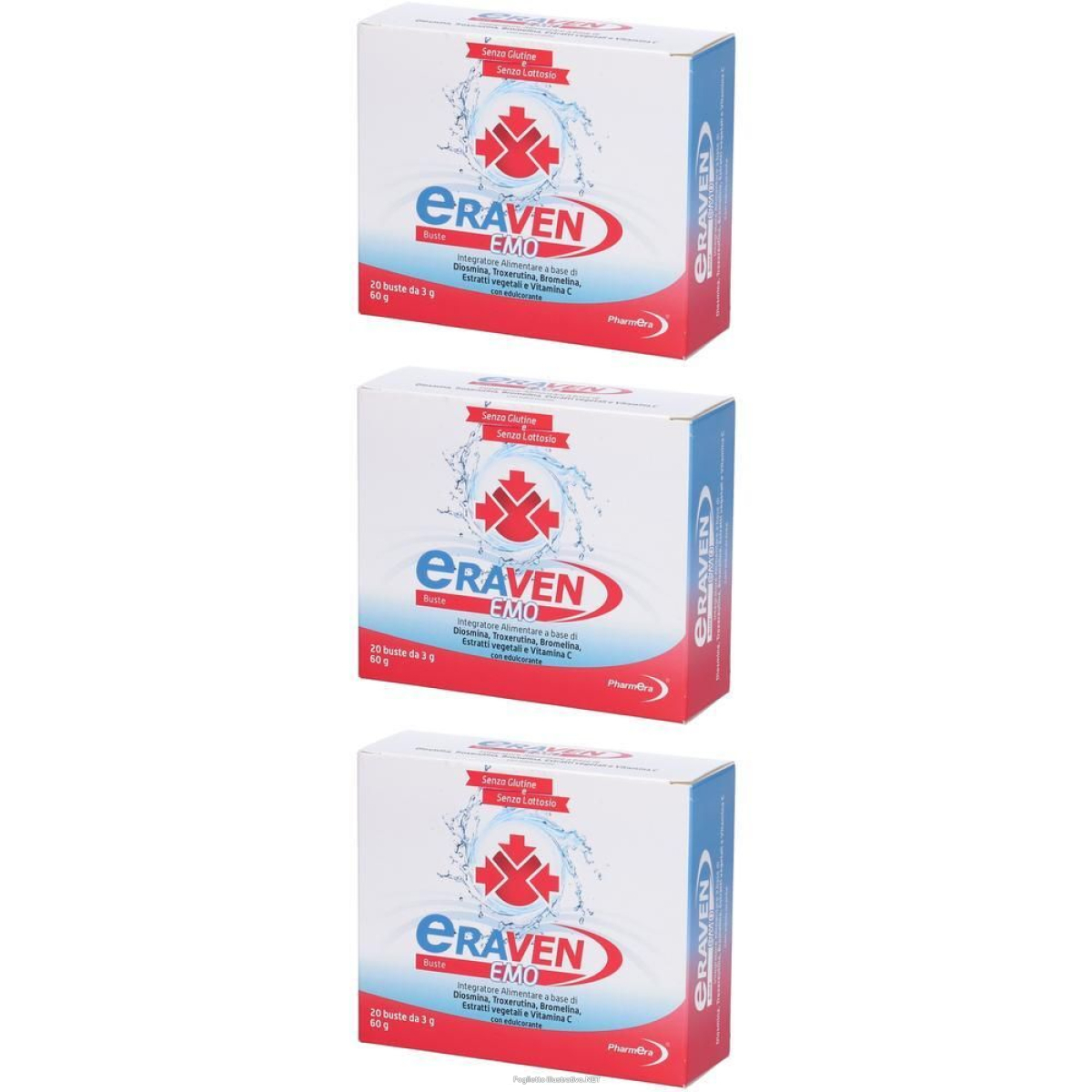 Acquista Online eraven emo bustine 3x60 g e Cerca l'offerta più bassa