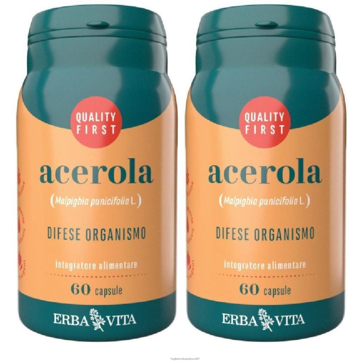 Acquista Online erba vita acerola 2x33 g capsule e Cerca l'offerta più bassa