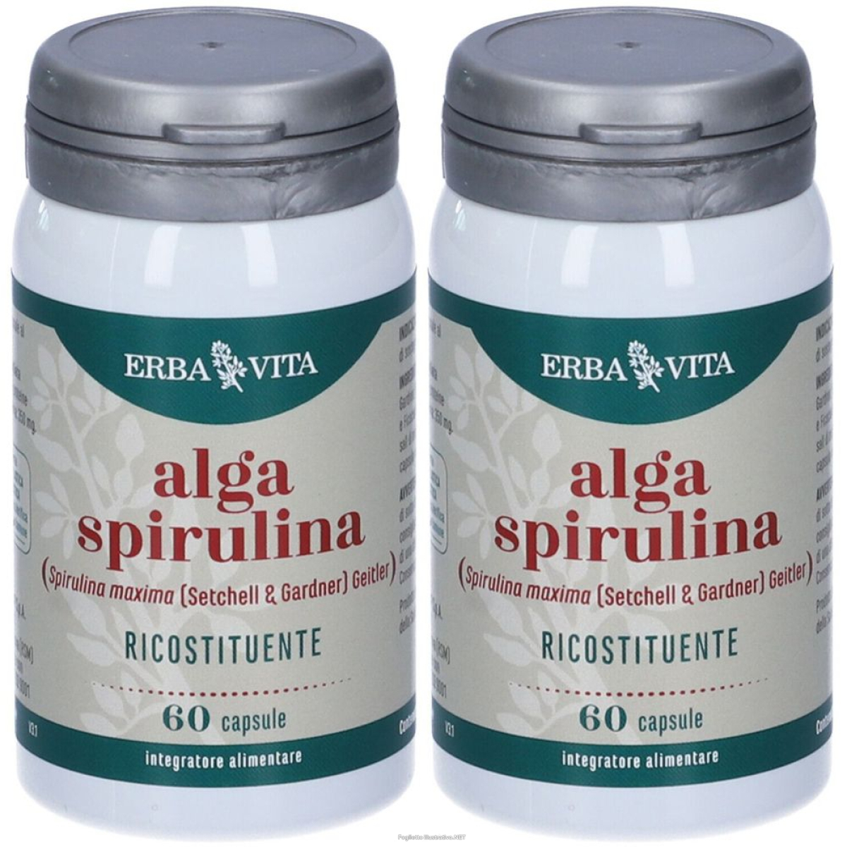 Acquista Online erba vita alga spirulina set da 2 2x30 g capsule e Cerca l'offerta più bassa