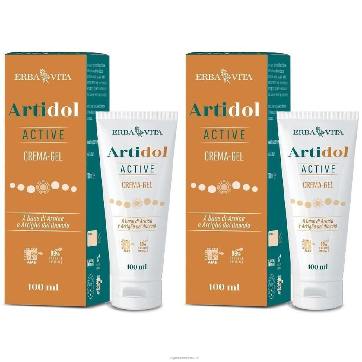 Acquista Online erba vita artidol active crema-gel 2x100 ml e Cerca l'offerta più bassa