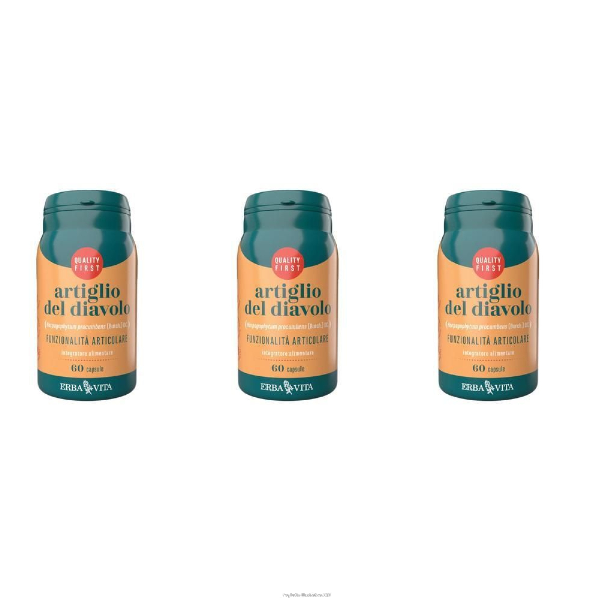 Acquista Online erba vita artiglio del diavolo capsule 3x30 g e Cerca l'offerta più bassa