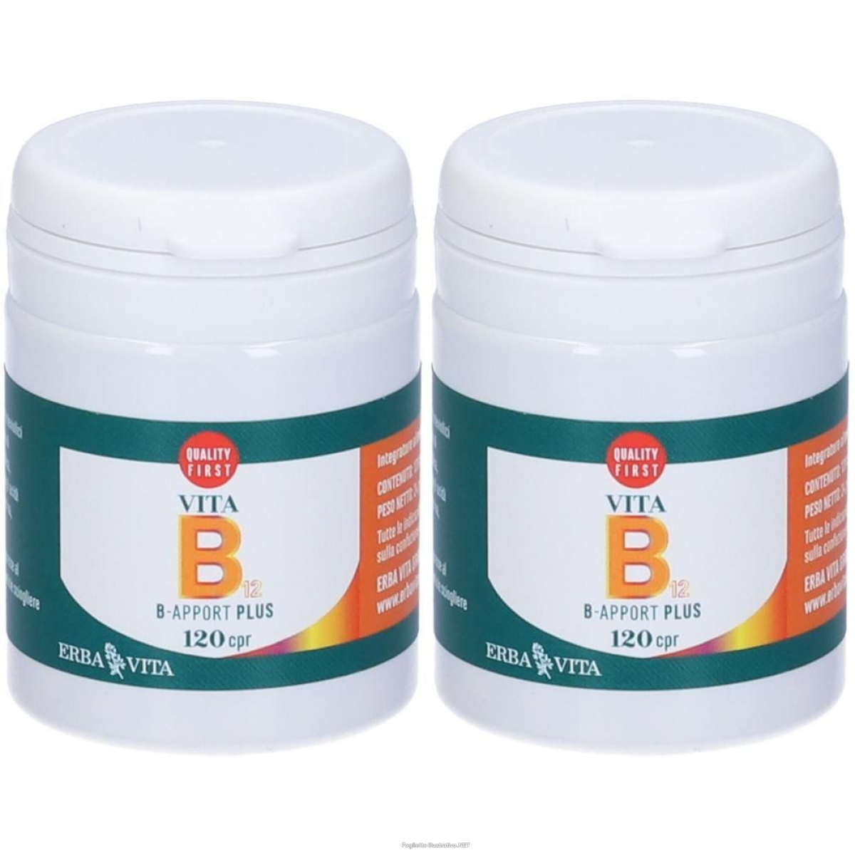 Acquista Online erba vita b apport vitamina b12 compresse orosolubili 2x120 pz compres e Cerca l'offerta più bassa