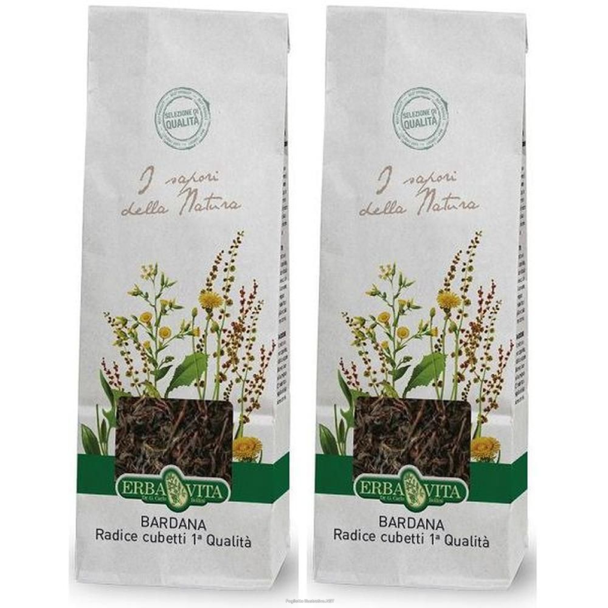 Acquista Online erba vita bardana 1 qualita' radice cubetti 2x100 g e Cerca l'offerta più bassa