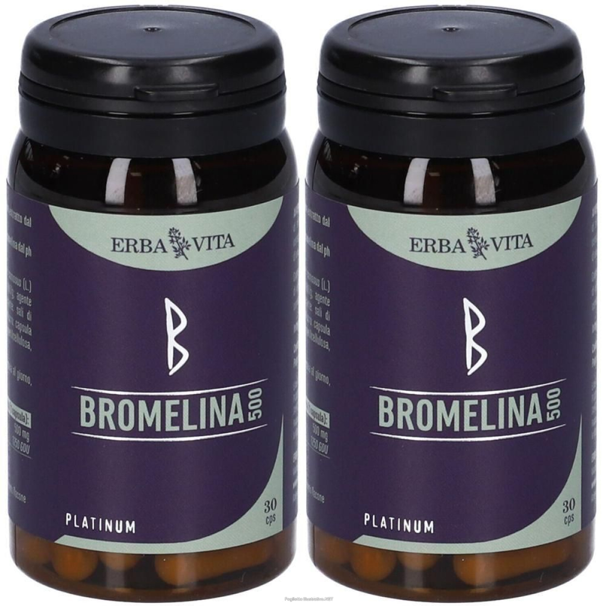 Acquista Online erba vita bromelina 500 in capsule 2x18,6 g e Cerca l'offerta più bassa