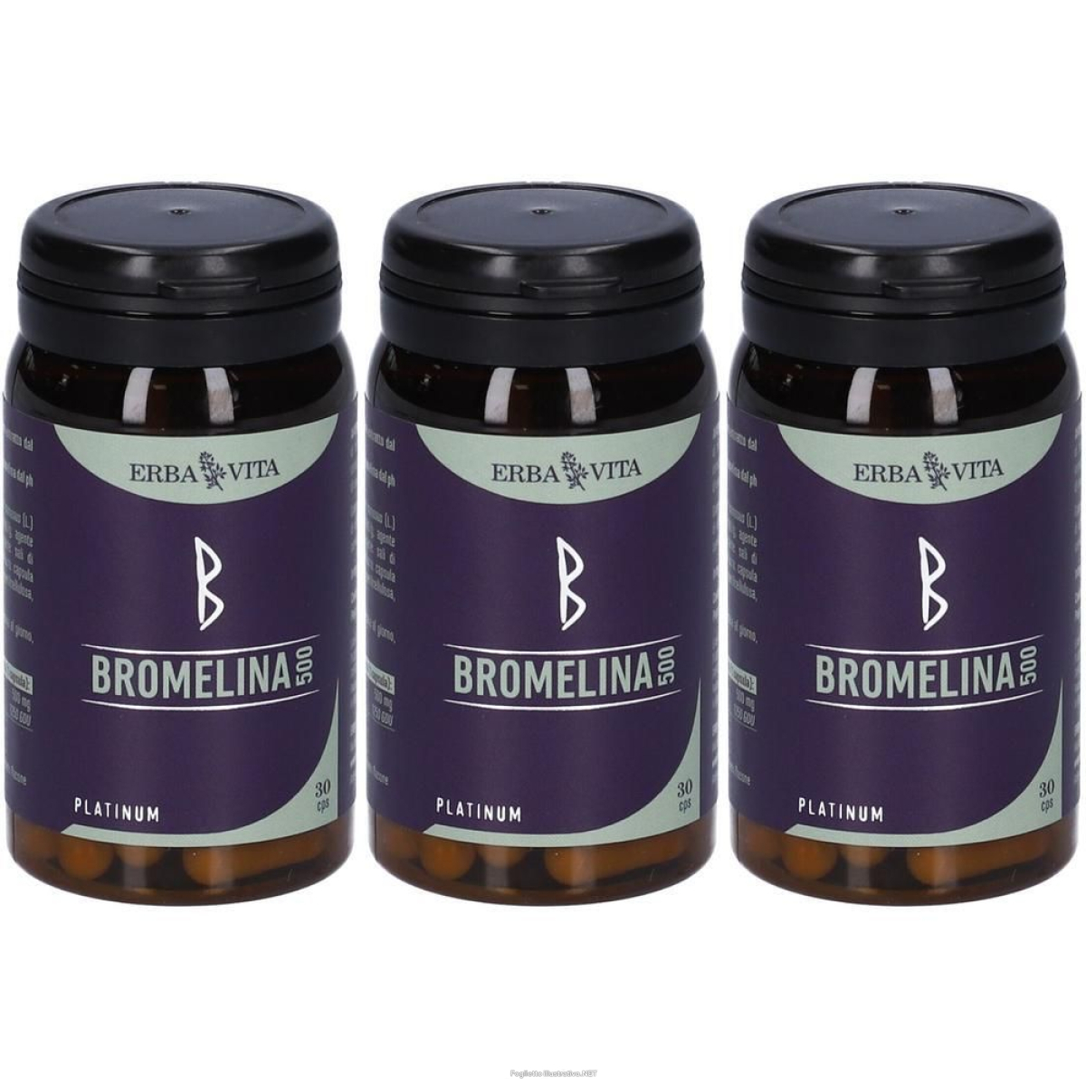 Acquista Online erba vita bromelina 500 in capsule 3x18,6 g e Cerca l'offerta più bassa