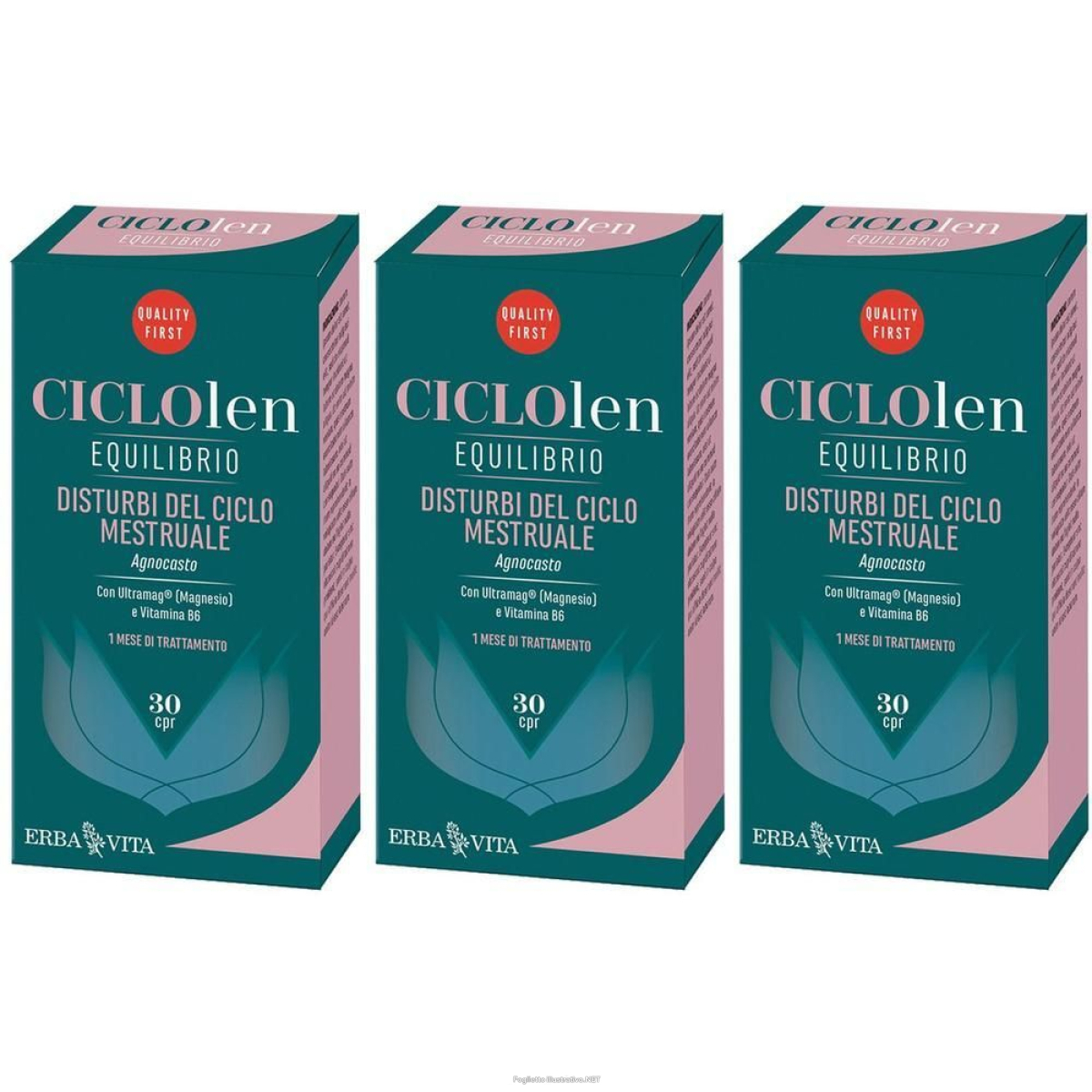 Acquista Online erba vita ciclolen equilibrio compresse 3x1 pz e Cerca l'offerta più bassa