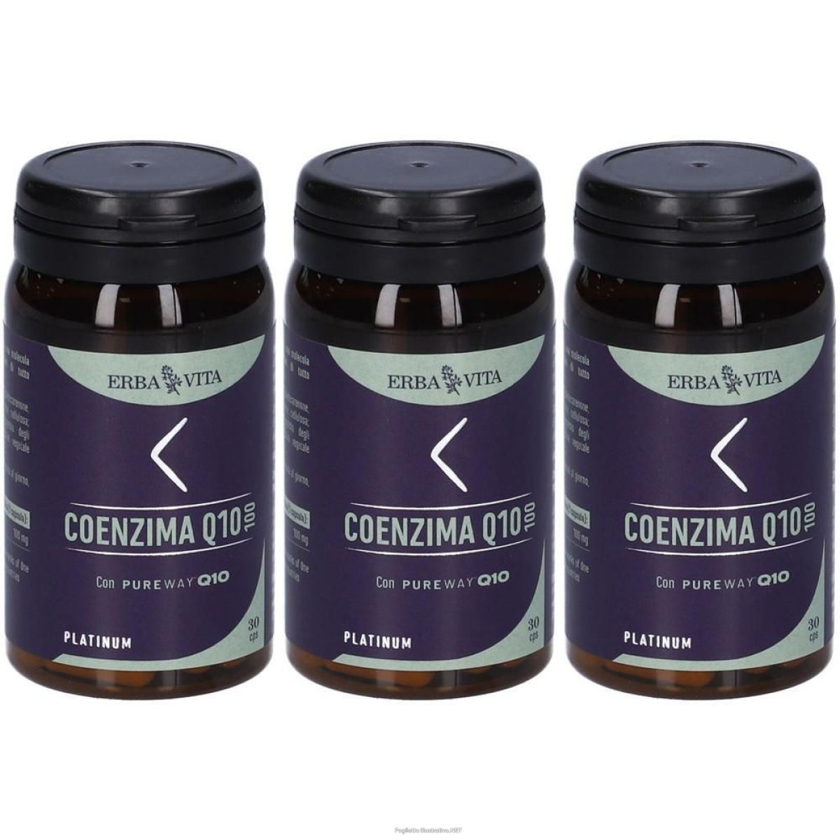 Acquista Online erba vita coenzima q10 in capsule 3x15 g e Cerca l'offerta più bassa