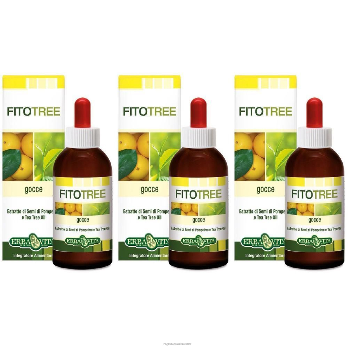 Acquista Online erba vita fitotree gocce 3x30 ml orali e Cerca l'offerta più bassa