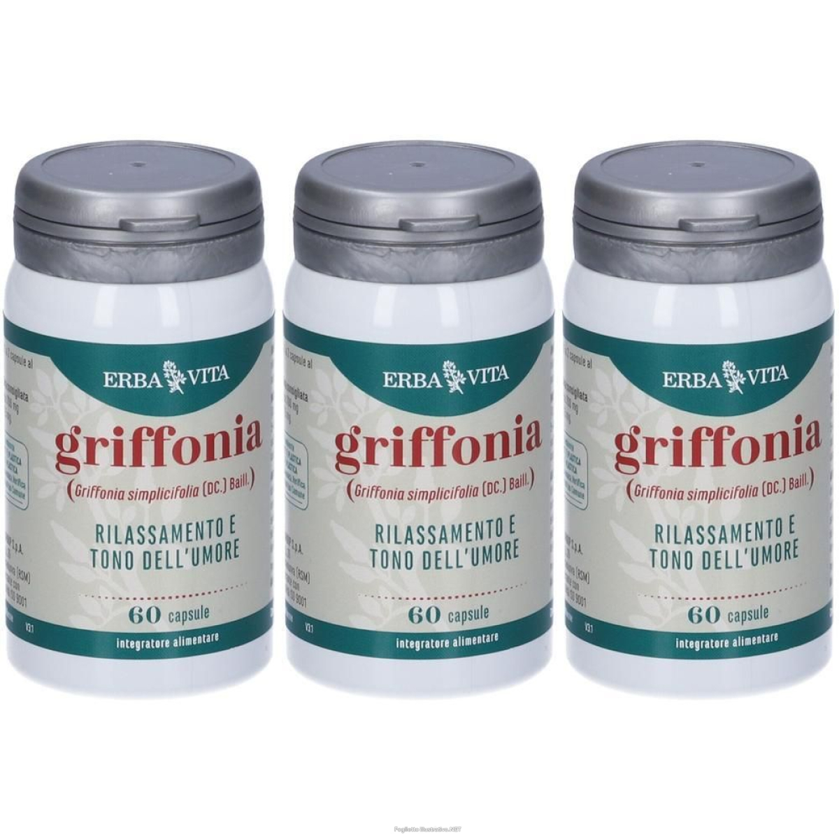 Acquista Online erba vita griffonia capsule 3x30 g e Cerca l'offerta più bassa