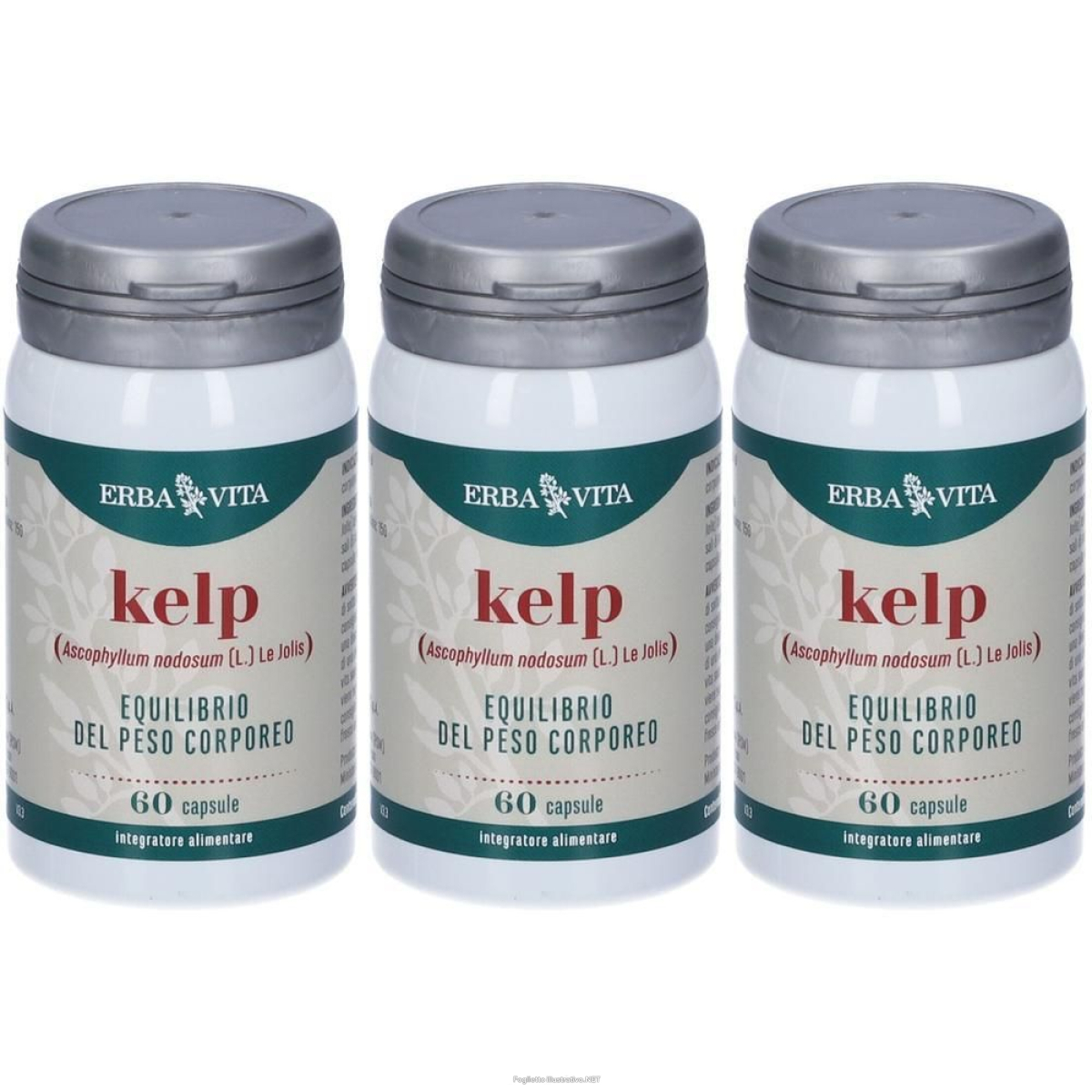 Acquista Online erba vita kelp capsule 3x27 g e Cerca l'offerta più bassa