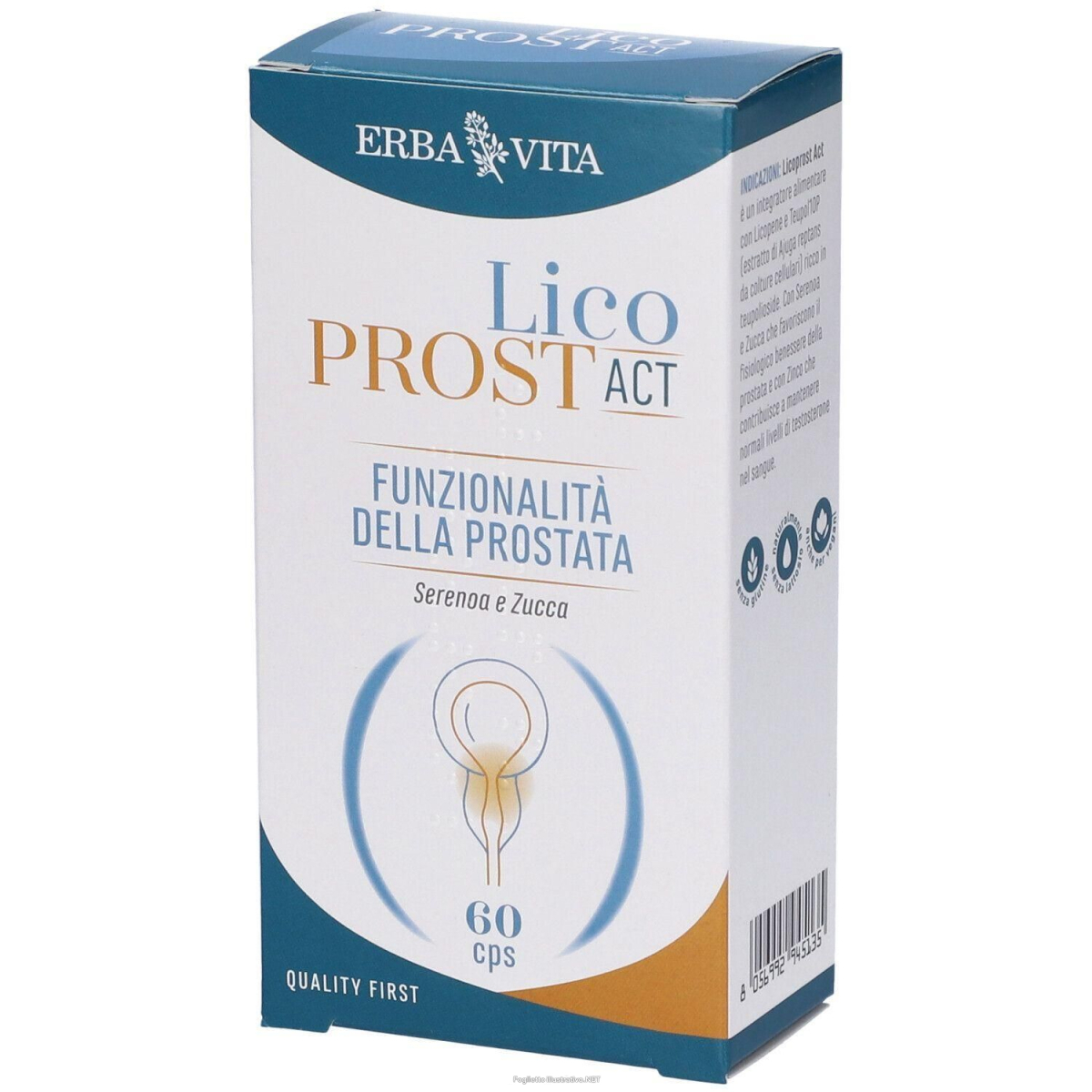 Acquista Online erba vita licoprost funzionalità della prostata capsule 4x30 g e Cerca l'offerta più bassa