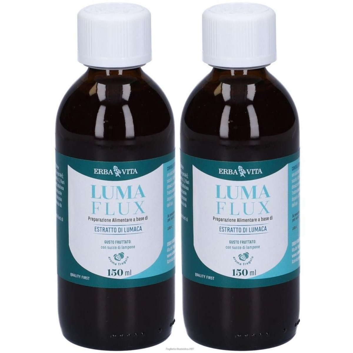 Acquista Online erba vita lumaflux soluzione orale 2x150 ml gocce orali e Cerca l'offerta più bassa