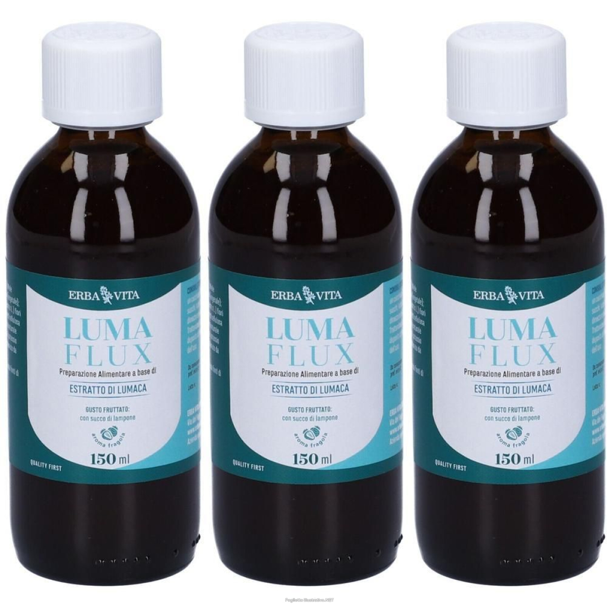 Acquista Online erba vita lumaflux soluzione orale 3x150 ml gocce orali e Cerca l'offerta più bassa