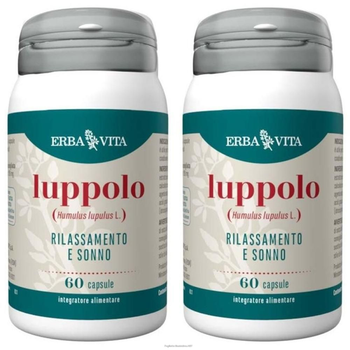 Acquista Online erba vita luppolo capsule 2x27 g e Cerca l'offerta più bassa