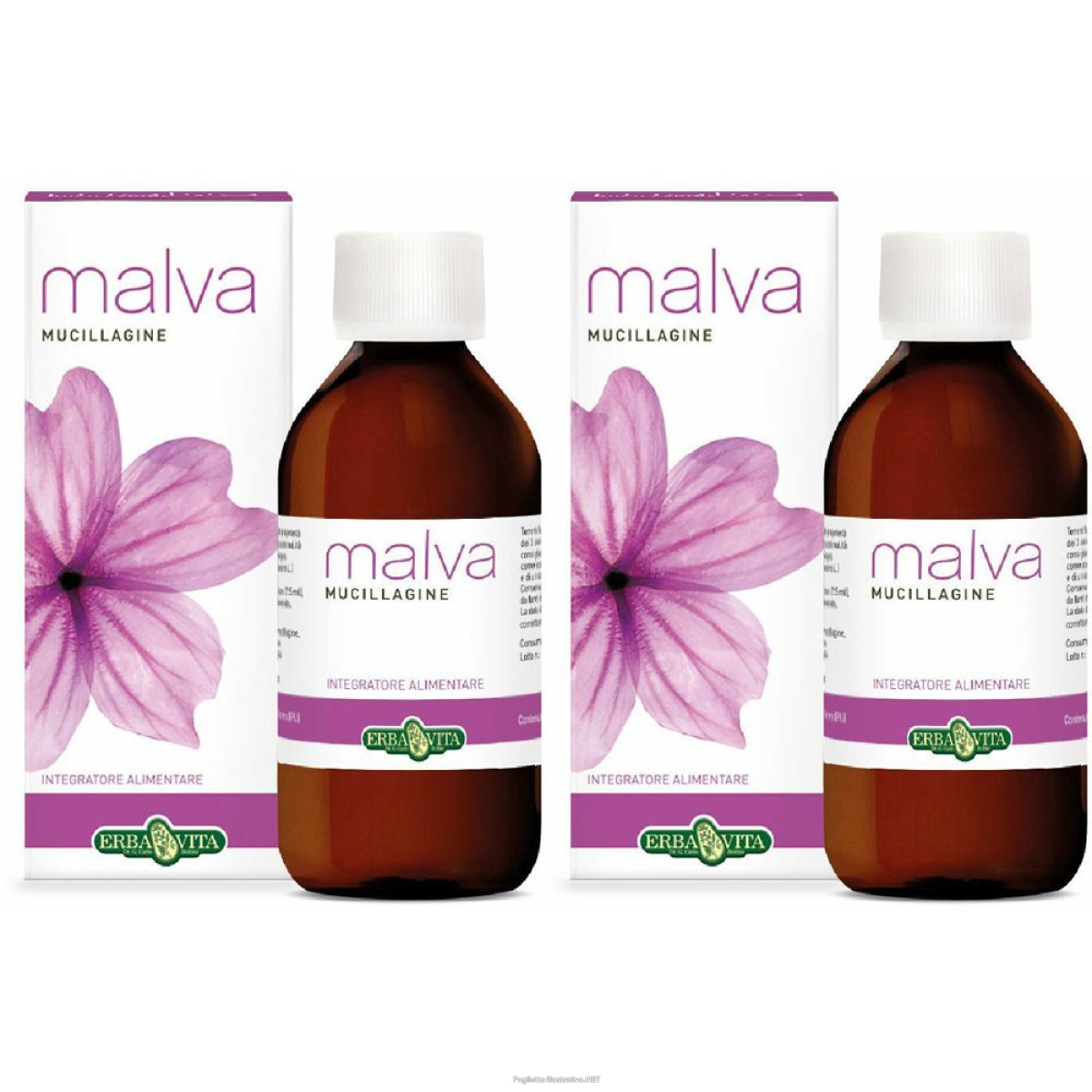 Acquista Online erba vita malva mucillagine set da 2 2x200 ml soluzione bevibile e Cerca l'offerta più bassa
