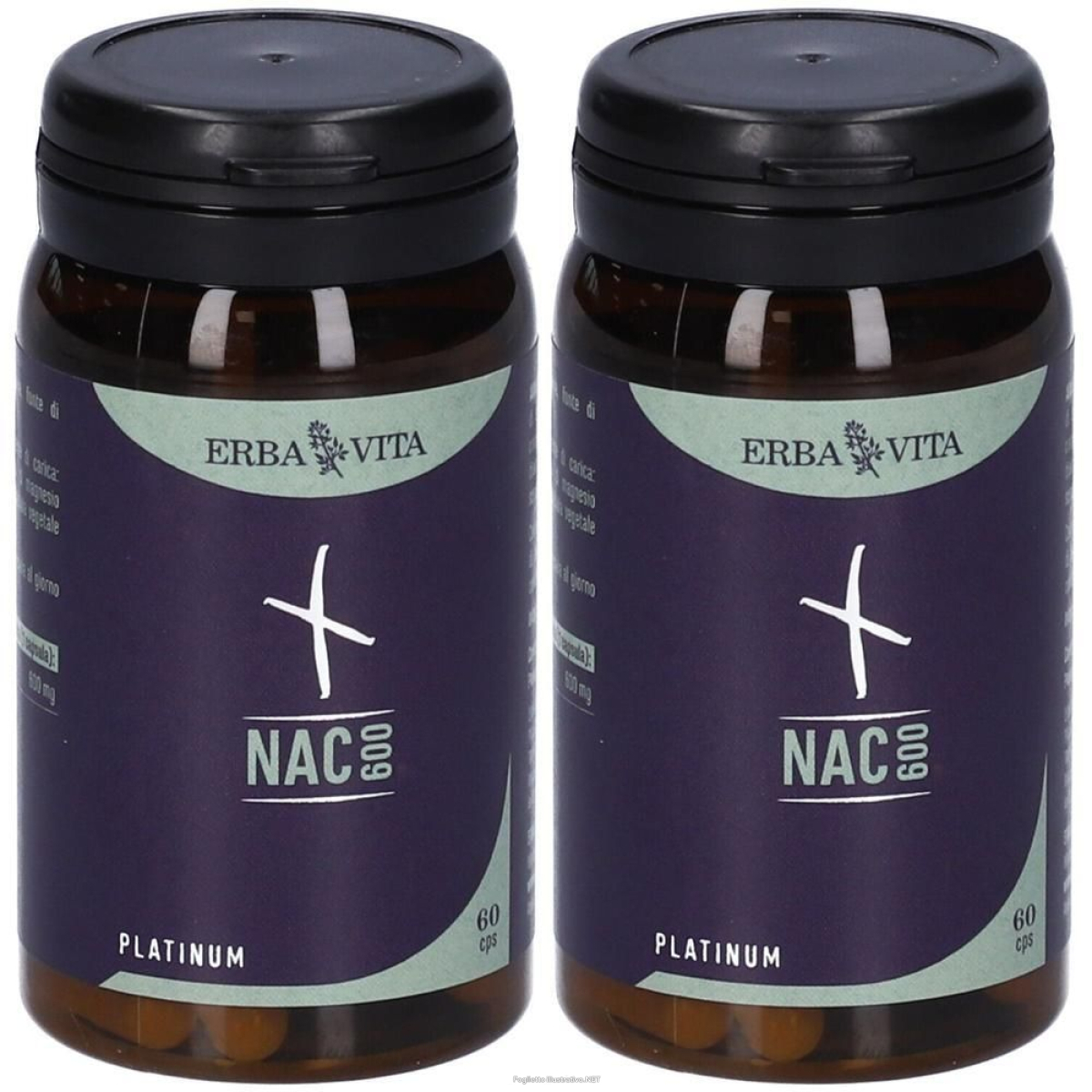 Acquista Online erba vita nac 600 2x43,2 g capsule e Cerca l'offerta più bassa
