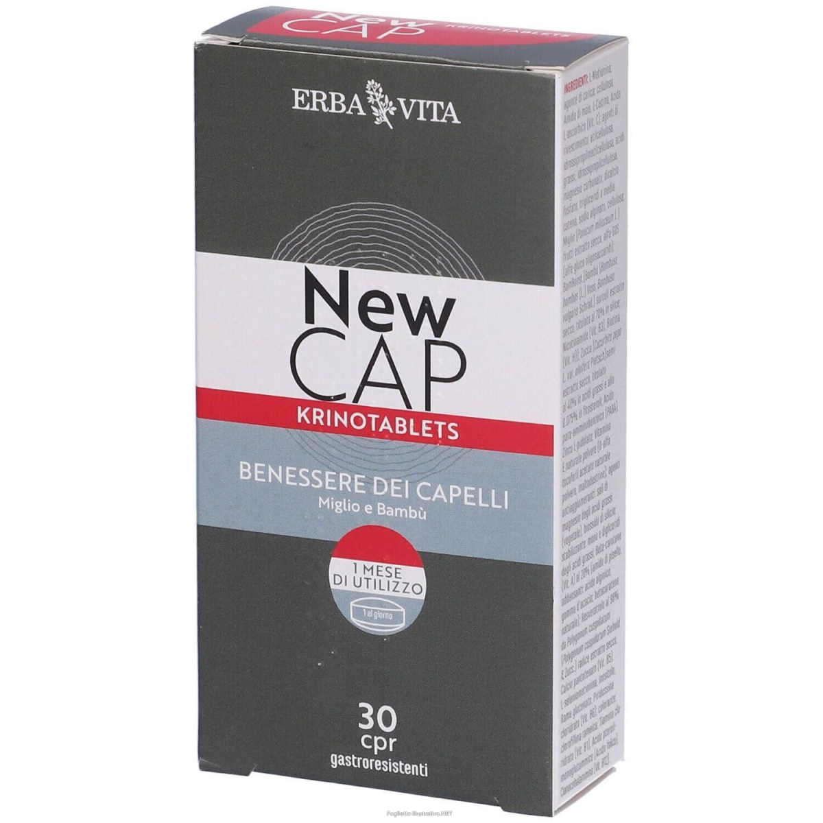 Acquista Online Erba Vita New Cap Benessere dei Capelli Compresse 4x36 g e Cerca l'offerta più bassa