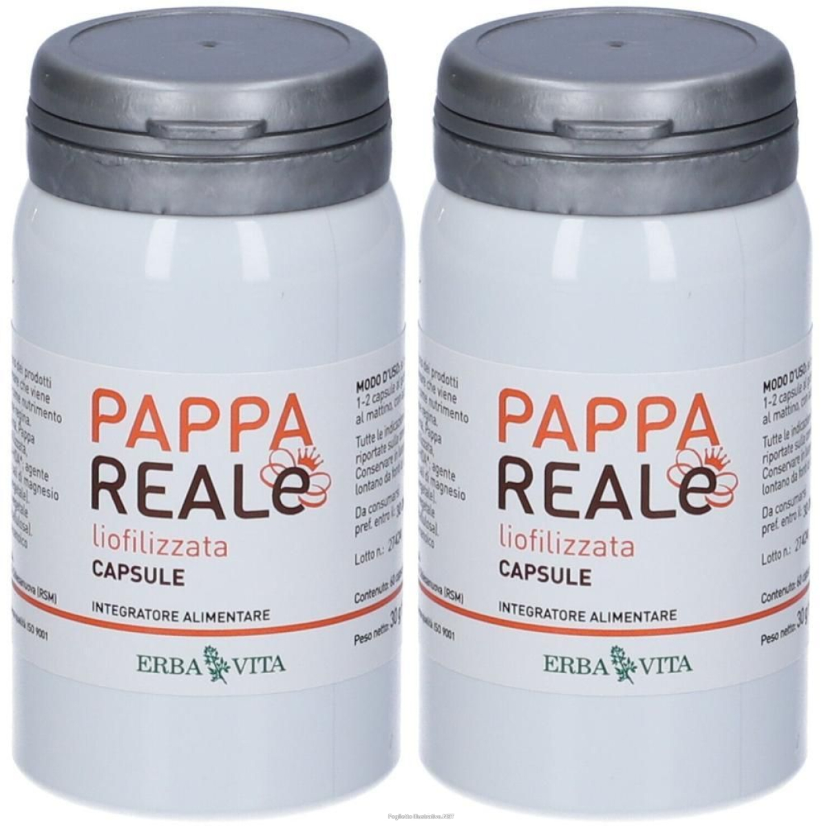 Acquista Online erba vita pappa reale liofilizzata capsule 2x1 pz e Cerca l'offerta più bassa