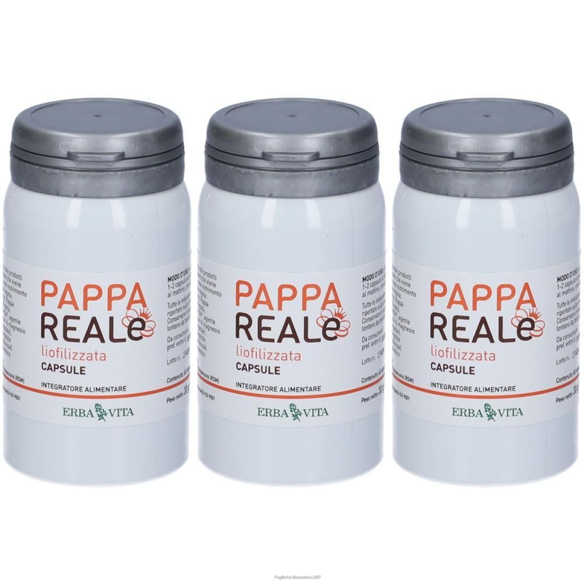Acquista Online erba vita pappa reale liofilizzata capsule 3x1 pz e Cerca l'offerta più bassa