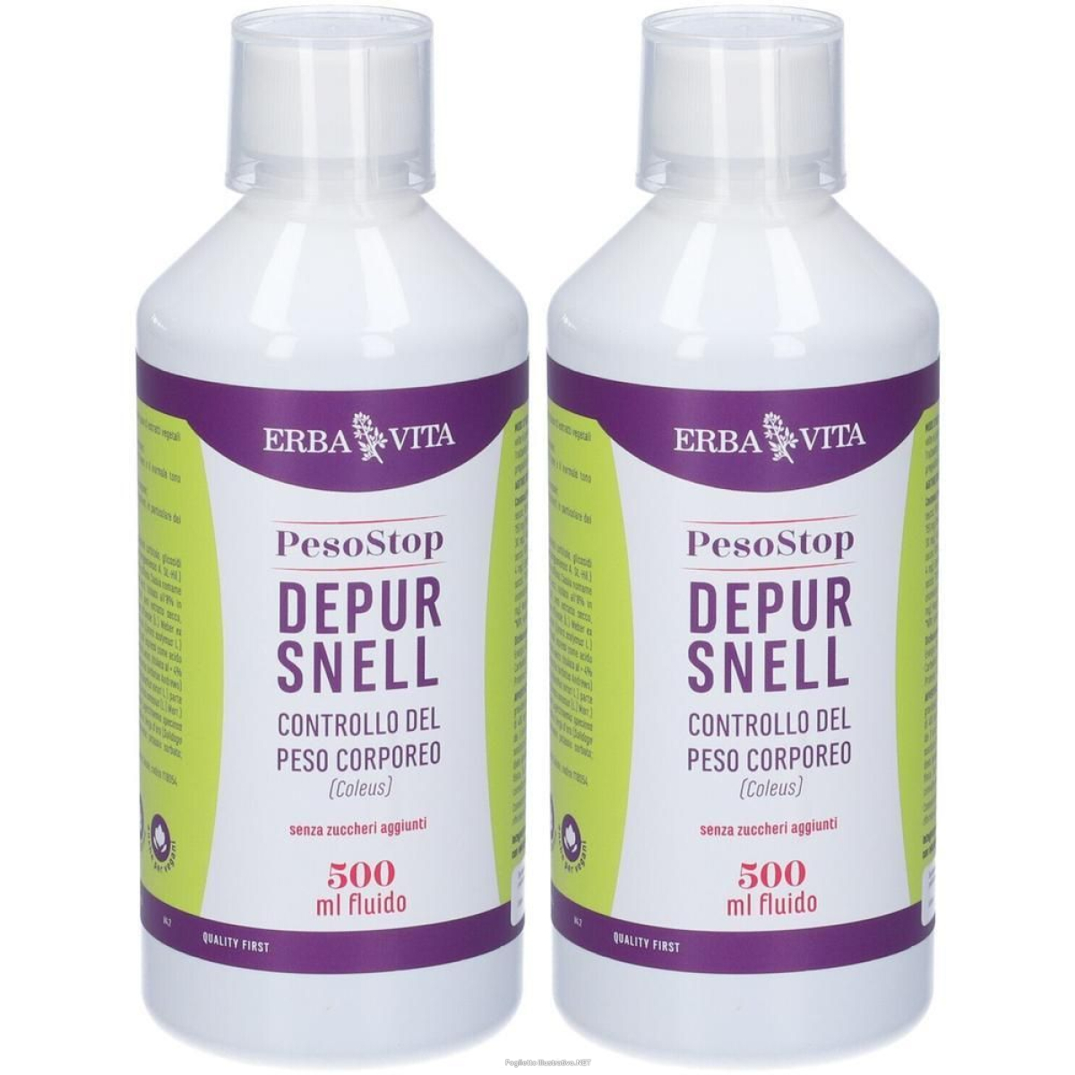 Acquista Online erba vita peso stop depur snell 2x500 ml soluzione orale e Cerca l'offerta più bassa