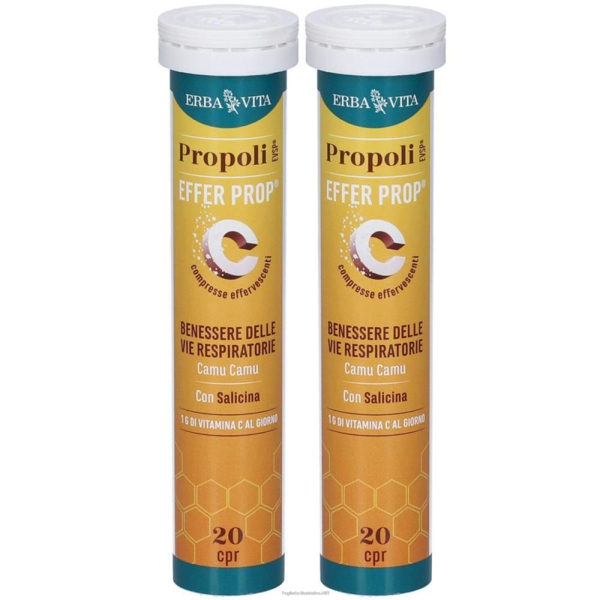 Acquista Online erba vita propoli evsp effer prop compresse 2x80 g effervesc e Cerca l'offerta più bassa