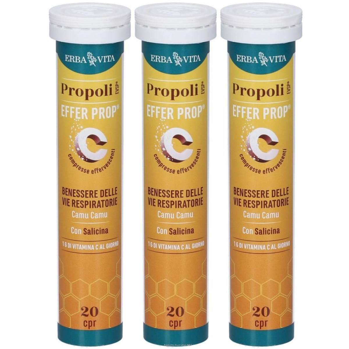 Acquista Online erba vita propoli evsp effer prop compresse 3x80 g effervesc e Cerca l'offerta più bassa