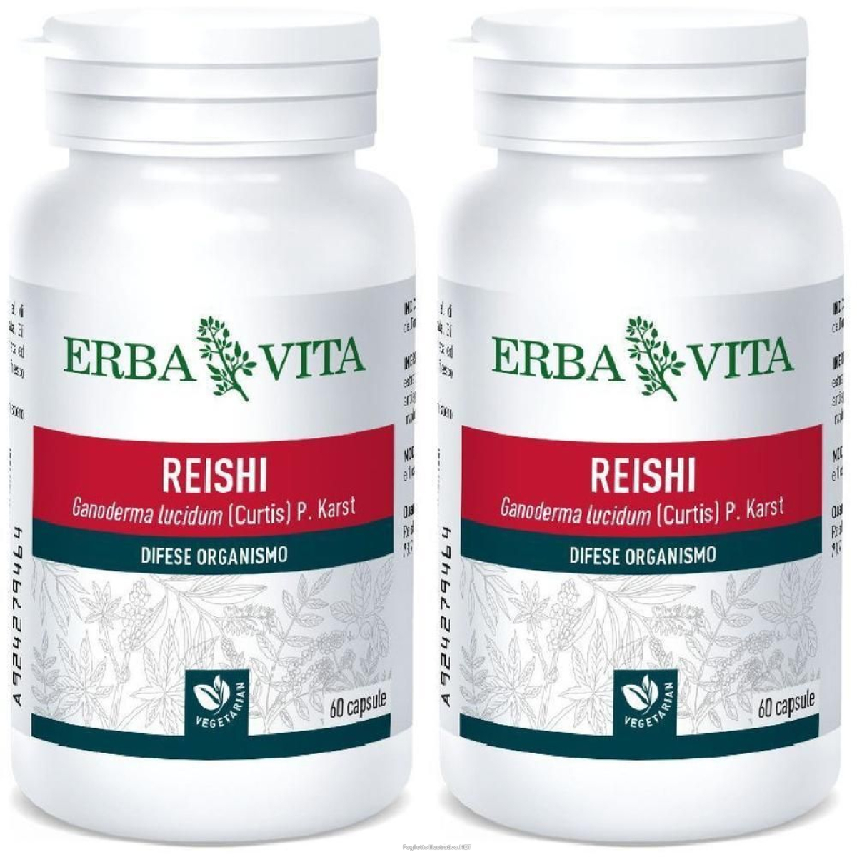 Acquista Online erba vita reishi monoplanta in capsule 2x60 pz e Cerca l'offerta più bassa