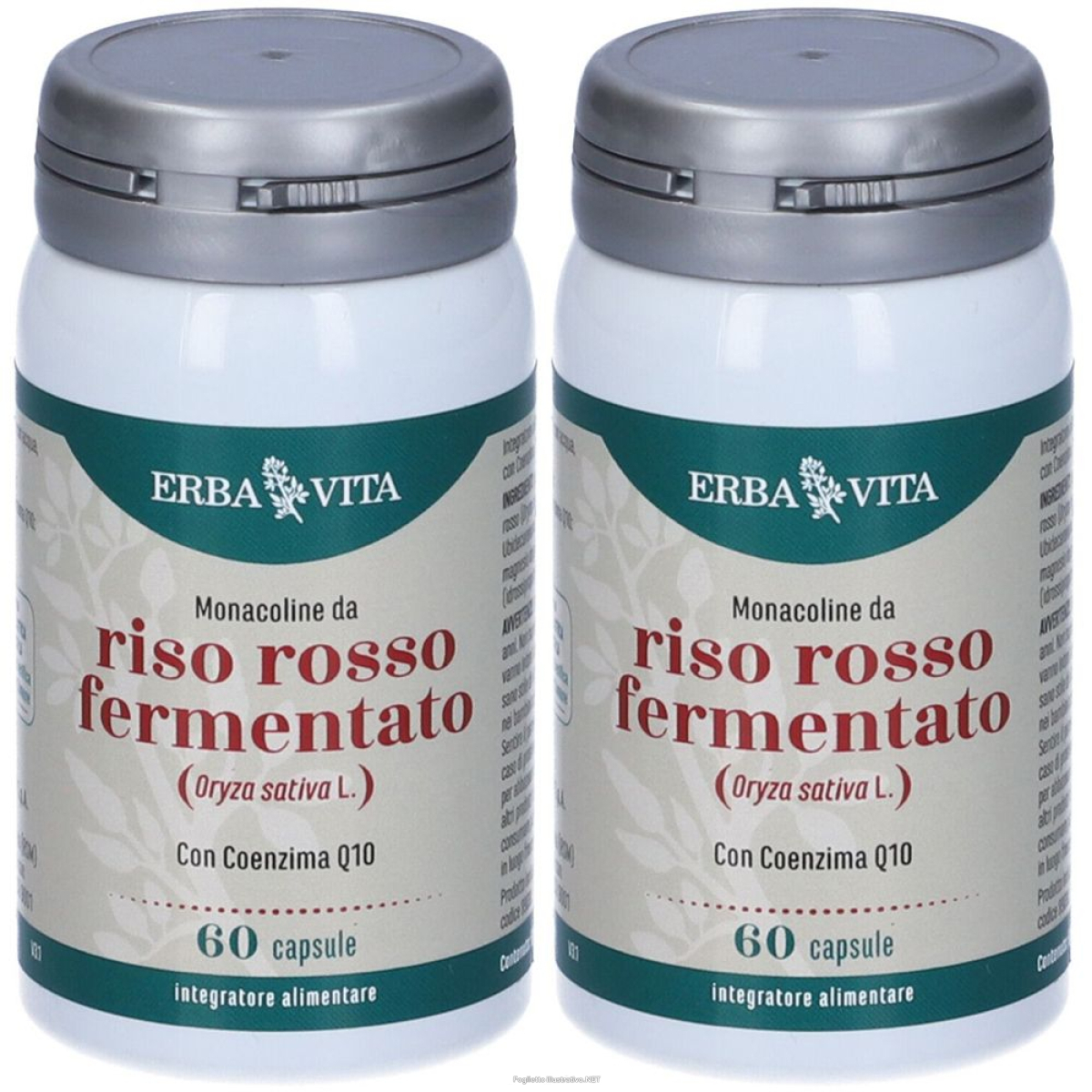 Acquista Online erba vita riso rosso fermentato capsule set da 2 2x60 pz e Cerca l'offerta più bassa