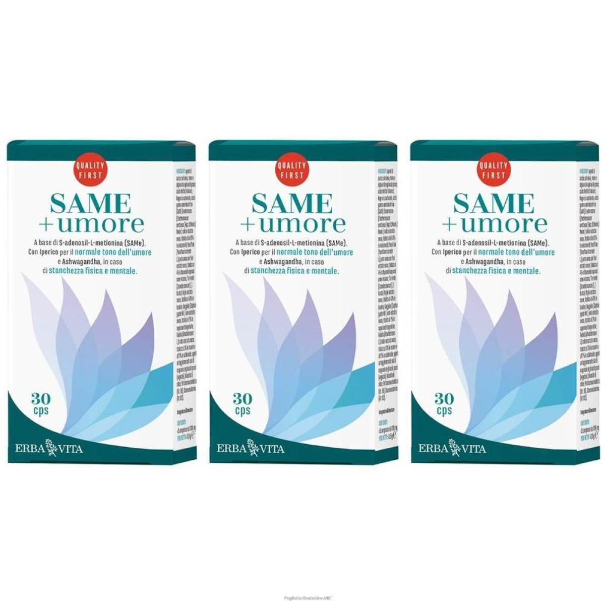 Acquista Online erba vita same + umore capsule 3x1 pz e Cerca l'offerta più bassa