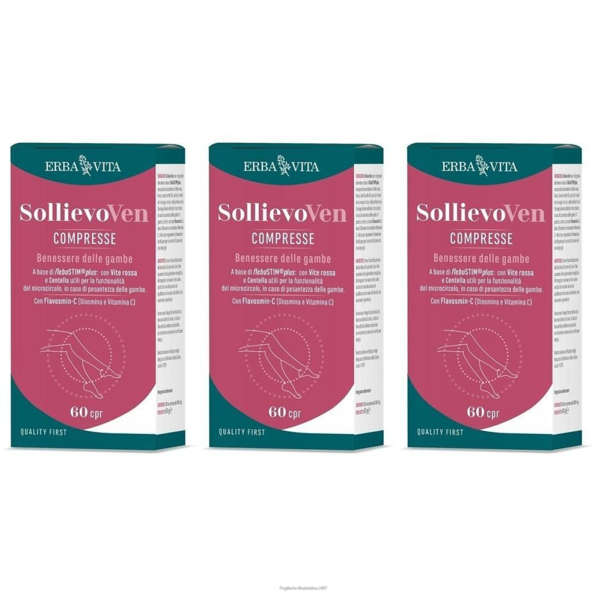Acquista Online erba vita sollievo ven compresse 3x60 g e Cerca l'offerta più bassa