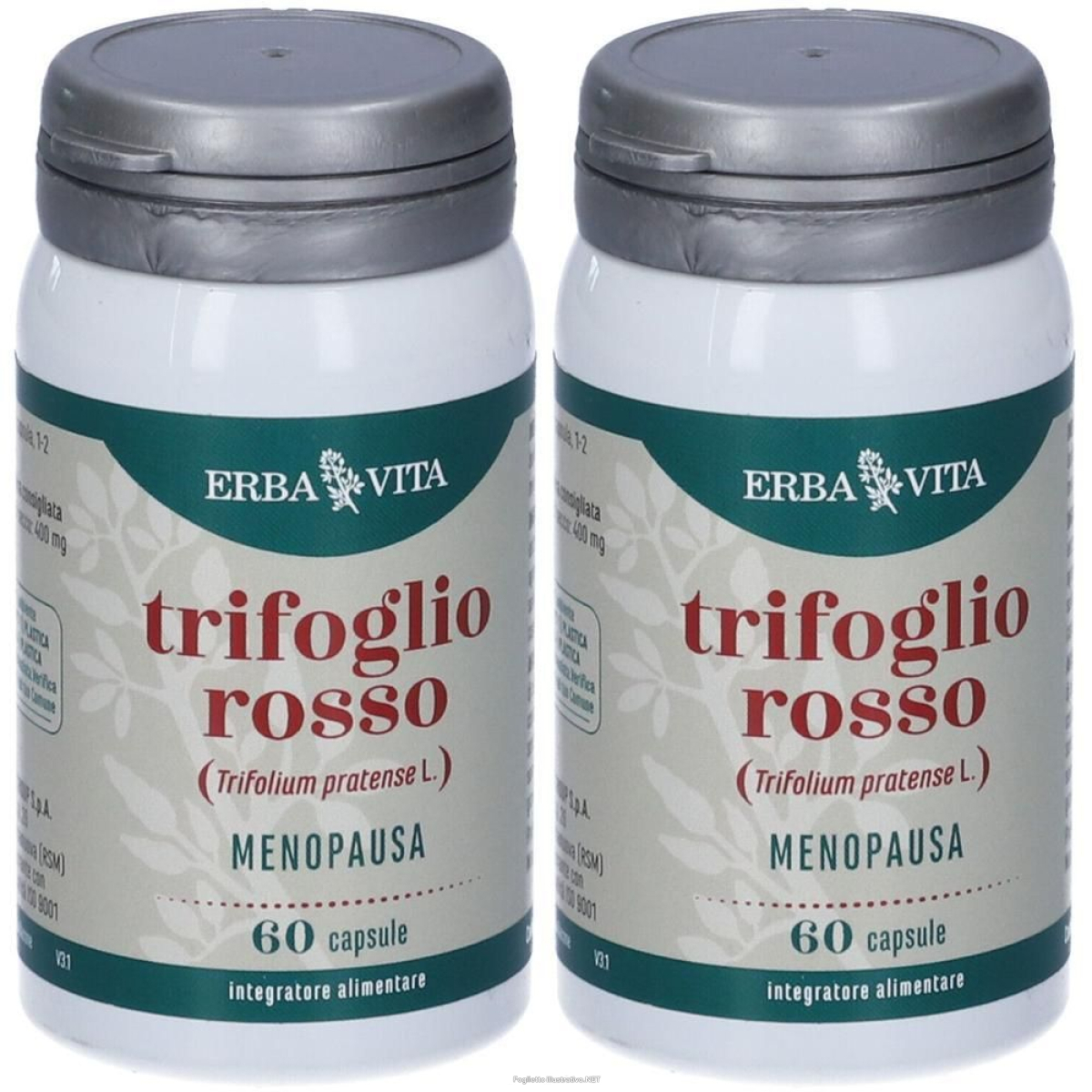 Acquista Online Erba Vita Trifoglio Rosso Capsule 2x27 g e Cerca l'offerta più bassa