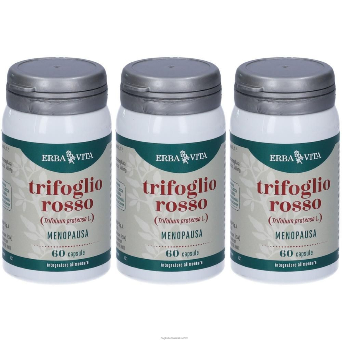 Acquista Online Erba Vita Trifoglio Rosso Capsule 3x27 g e Cerca l'offerta più bassa